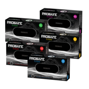 Prosafe Eclipse Nitrile Gloves Black Powder Free
