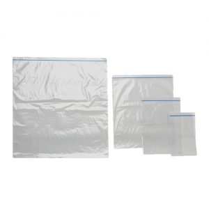 Press Seal Bags with Blue Zip