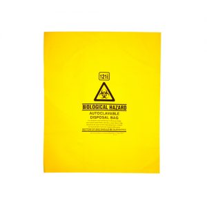 Autoclave Bags 121°C Yellow Printed