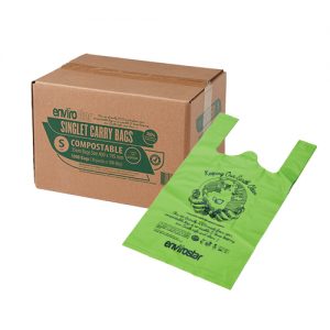 Compostable Singlet Bags 35um Small