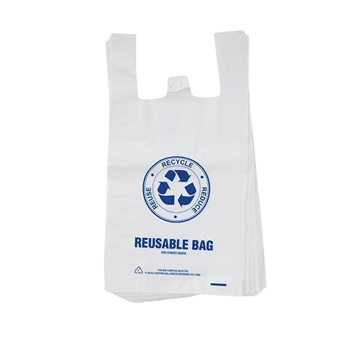 Medium Reusable Singlet Bags 35um | Austar Packaging