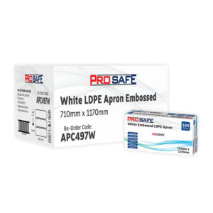 ProSafe LDPE Embossed Apron - APC497W