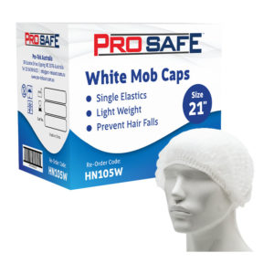 ProSafe White Mob Cap 21"