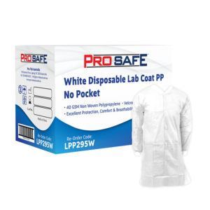 ProSafe White Disposable Lab Coat - LPP295W