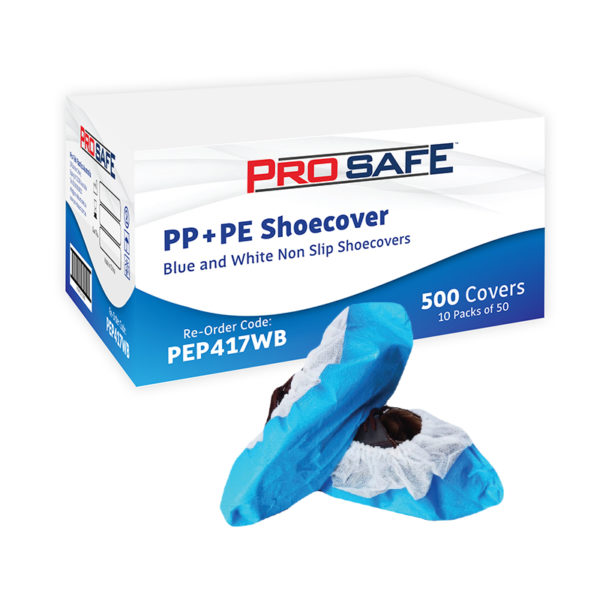 ProSafe Blue PP+PE Shoecover - PEP417WB